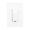 Insteon Smart 2-Wire Dimmer Wall Switch, Incandescent/Halogen Bulbs Only, No Neutral Required, 2474DWH (White) - Insteon Hub required for voice control with Alexa & Google Assistant White Dimmer Switch 2-Wire 8 51VC AuMWWL