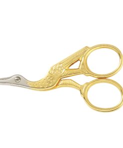 Alternative view of Fiskars Gingher Stork Embroidery Scissors (3 ½ in.), Gold 3.5" Gold