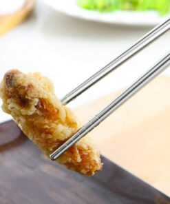 MyLifeUNIT Extra Long 14 Inch Japanese Hot Pot Chopsticks, Stainless Steel Cooking Frying Noodle Chopsticks (3 Pairs Set) 15 51VILYhqGML