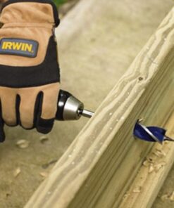 IRWIN SPEEDBOR Tri Flute Wood Drill Bit 1" X 6"(3041007) 1-Inch Bit 8 51VJXZ6JEWL