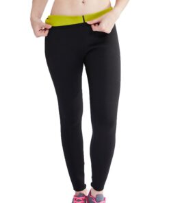 Valentina Long Slimming Pants Weight Loss Hot Thermo Sweat Sauna Neoprene Workout Body Shapers L = US Size S - M 7 51VO3y52L