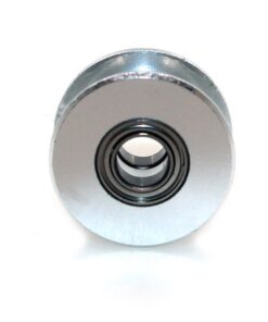 BIQU GT2 5mm Bore Aluminum Toothless Timing Belt Idler Pulley for 3D Printer 6mm Width Timing Belt (Pack of 5pcs) 5 20 toothless bore 5mm 10 51VOLTAk3cL