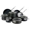 All-Clad B1 Hard Anodized Nonstick Cookware Set 13 Piece Induction Oven Broiler Safe 500F Pots and Pans Black 8 51VbAuI0tL