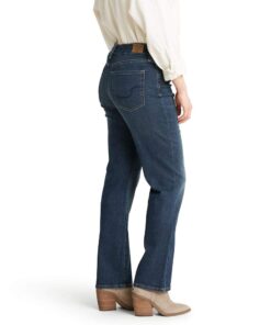 Signature by Levi Strauss & Co. Gold Women's Curvy Totally Shaping Straight Jeans (Available in Plus Size) 26 Medium Awaken (New)-waterless 7 51VdCIF9DQL 3