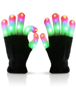 Luwint Light Up Toys, Kids LED Glow Gloves, Fun for Boys Girls Age 5-7 8-12, Cool Gifts for Autistic Children Birthday Party Christmas Stocking Stuffers, 6 Flashing Modes 21 51VjZcipiOL