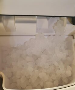 Nugget Ice Makers Countertop, 33 Lbs/Day Sonic Ice Maker, Countertop Ice Maker with Tooth-Friendly Chewable Ice, Soft Pebble Ice Maker with Self-Cleaning Function, VIVIDMOO 37 51VqYS4vp7L