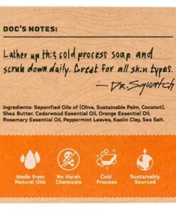 Dr. Squatch DISCONTINUED All Natural Bar Soap for Men with Zero Grit, Cedar Citrus 5 Ounce (Pack of 1) 34 51Vt7bRDjBL