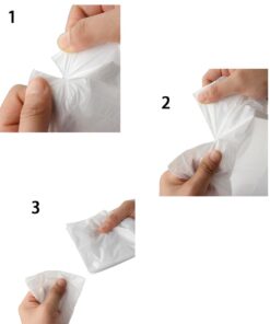 Ggbin Trash Bags, White - 1.5 Gallon - 115 Counts 7 51W KFdk8DL