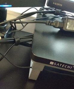 VELCRO Brand ONE-WRAP Cable Ties | 25Pk | 8 x 1/2" Black Cord Organization Straps | Thin Pre-Cut Design | Wire Management for Organizing Home, Office and Data Centers 49 51W h8TcEQL