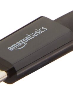 Amazon Basics USB 3.1 Type-C to 3 Port USB Hub with Ethernet Adapter - Black 1-Pack Cable 9 51W1kZ2IjxL