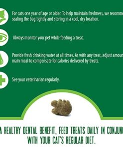 FELINE GREENIES Natural Dental Care Cat Treats Oven Roasted Chicken Flavor, 5.5 oz. Pack 26 51W8D0gkxqL