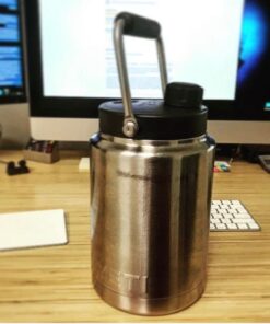 YETI Rambler Vacuum Insulated Stainless Steel Half Gallon Jug with MagCap, Stainless Steel 21 51WAQPZTDL