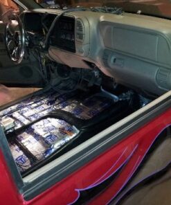 Fatmat Self-Adhesive Sound Deadener Pack with Install Kit - 25 Sq Ft x 50 mil Thick 12 51WClkDE1L 1