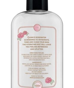 Quinn’s Rose Water - Hydrating Facial Toner Spray, Rosewater Spray Toner & Conditioner, Facial Spray Hydrating Rose Water Toner, Rose Water for Hair, Skin & Face Mist, 8 Ounce 18 51WFBmuO SL