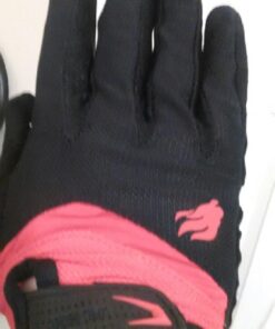 FIRELION Bike Gloves for Men/Women Cycling,Cycling Gloves for Outdoor MTB DH Road Racing,Full Finger Half Finger Padded Bicycle Protective Gloves,Non-Slip Shock-Absorbing Touchscreen Riding Gloves Large Full Red 52 51WJLJIyaQL