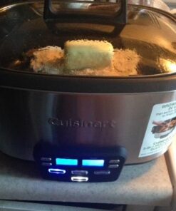 Cuisinart MSC-600 3-In-1 Cook Central 6-Quart Multi-Cooker: Slow Cooker, Brown/Saute, Steamer, Silver 46 51WOnKNsC0L