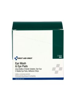 Pac-Kit 7-600 6-Piece Eye Flush Kit with 4-Oz. Eye Wash Solution, Eye Flushing Cup, 2 Eye Pads and 2 Adhesive Strips 5 51WRr43f0L