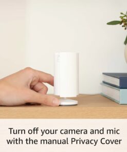 Ring Indoor Cam (2nd Gen) | latest generation, 2023 release | 1080p HD Video & Color Night Vision, Two-Way Talk, and Manual Audio & Video Privacy Cover | White 1 Camera Device only 20 51WTT5smqyL