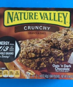 Nature Valley Granola Bars, Crunchy, Oats and Dark Chocolate, 12 Count (Pack of 6) 12 Count (Pack of 6) 31 51WTtitVViL