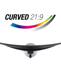 Acer CB382CUR bmiiphuzx 37.5" 2300R Curved Zero-Frame QHD+ (3840 x 1600) UltraWide IPS Monitor | AMD FreeSync | Up to 75Hz | 1ms VRB | DCI-P3 95% | 1 x USB 3.1 (Type-C), 2 x HDMI 2.0 Ports & 1 x DP Type C KVM 37.5-inch 13 51WVFZ0FxRL