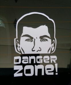 Danger Zone! - FUNNY - 5.3" X 3.5" - Precision-Cut Vinyl Decal 11 51WbUnSLNwL
