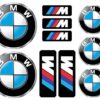 BMW logo decals, stickers