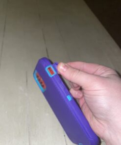 CAFEWICH Compatible with iPhone 12 Case/iPhone 12 Pro Case 6.1-Inch (2020), Heavy Duty Defender 3-Layer Rugged Shockproof Drop Protective Cover Phone Cases for iPhone 12/12Pro,Purple Blue Purple blue 22 51WcLhaNuWL