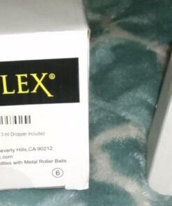 Vivaplex, 6, Cobalt Blue, 10 ml Glass Roll-on Bottles with Stainless Steel Roller Balls - .5 ml Dropper Included 51 51WcoI LTL