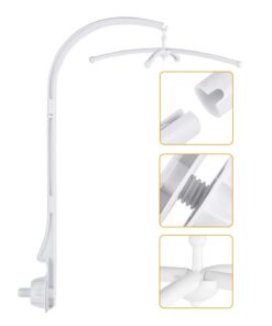 Baby Crib Bed Bell Holder TOPINCN Music Box Arm Holder Bracket Wind-up Stent Set Mobile Toy Decoration Hanging 14 51WdofPoGRL