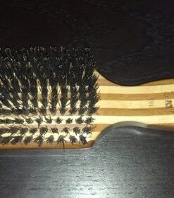 Bass Brushes 100% Wild Boar Bristle Classic Men's Club Style Hair Brush, with 100% Pure Bamboo Handle, Shines, Conditions, and Polishes. Model #153 26 51WfVoD9f9L