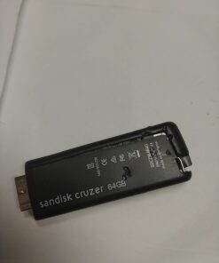 SanDisk 64GB Cruzer USB 2.0 Flash Drive - SDCZ36-064G-B35, black Standard Packaging 14 51WkkAJwL L