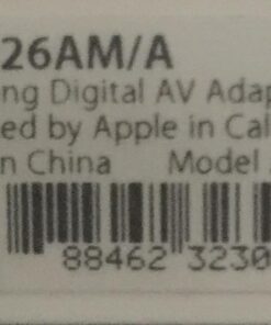 Apple Lightning to Digital AV Adapter Standard Packaging 27 51WmIt6Q45L