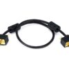 Monoprice 1.5ft Ultra Slim SVGA Super VGA 30/32AWG M/M Monitor Cable w/ ferrites (Gold Plated Connector) 1.5 Feet