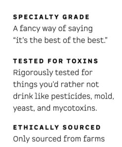 Kion Organic Ground Coffee, Tested for Toxins, Ethically Sourced, Rich, Bold, and Smooth, Medium Roast 12 Oz (1 Pack) Ground Medium Roast 12 Ounce (Pack of 1) 13 51Ws73pCdpL