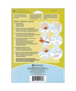 Inkadinkado Stamp Masking Paper for Positioning Stamps, 12pc, 5'' x 7'' Original Version 3 51Wu44wtbmL