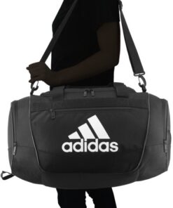 adidas Defender Iii Medium Duffel One Size Black/White 15 51WzcmAbjtL