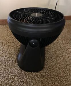 Amazon Basics 3 Speed Small Room Air Circulator Fan, 11-Inch, Blade, Black, 7.6"D x 14.8"W x 14.1"H 39 51WzrPP75L