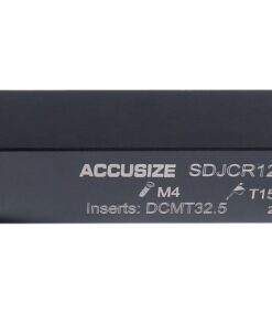 Accusize Industrial Tools 3/4'' Shank 7 Pc Indexable Carbide Turning Tool Set in Fitted Box, 2387-2006 7 Inserts Installed 15 51X5CAAlzaL