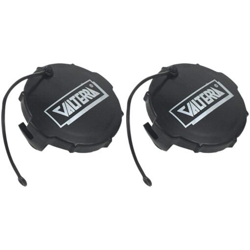 Valterra T1020 3" Black Termination Cap with Bayonet Hook 1 Count (Pack of 1)