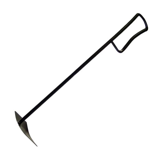 Bayou Classic 500-586 Steel Ash Rake Features Long Steel Handle w/ Curved End Perfect For Charcoal Grills Smokers and Fire Pits