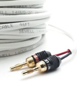 Deadbolt Banana Plugs 6-Pairs by Sewell, Gold Plated Speaker Plugs, Quick Connect, SW-29863-6 6 Pairs Deadbolt Banana Plugs 33 51XB19sWJxL 1