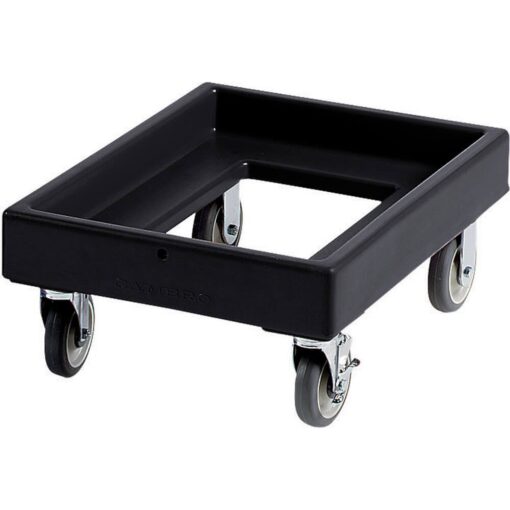 Cambro CD300110 Black Camdollies Food Box Dolly for Camcarriers