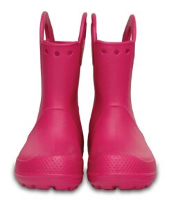 Crocs Unisex-Child Handle It Rain Boots Candy Pink 12 Little Kid 10 51XD9NPO8L