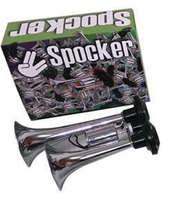 HornBlasters Compact Spocker Horn Kit - 3 Liter 110PSI Air System - 2 Trumpets 9 51XEttCT89L