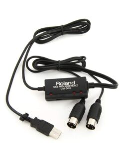 Roland UM-ONE-MK2 One in Two Out Midi Cable 16 51XEv82aEmL