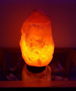 Himalayan Glow 1004 Crystal Himalayan Salt Lamp, Night Light Hand Crafted for Home Decor, 7-9 Inch, Orange/Amber Natural Salt Lamp (Pack of 1) 42 51XJ2JkTv7L