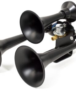HornBlasters Outlaw Black 228H 2 Gallon All-In-One Train Horn Kit - Easy Install 17 51XN3pKsT9L