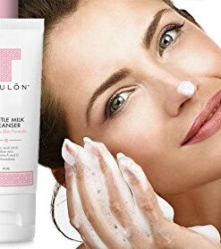 TOULON Gentle Milk Cleanser: Face Wash for Dry & Sensitive Skin; Mild Facial Cleanser with AHA, Lactic Acid, Aloe Vera & Antioxidants for Women 10 51XX58YtCYL
