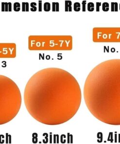 Fiopet Silent Basketball,Foam Silent Basketball Indoor Training Ball,Easy Grip Quiet Ball Practice Ball Feel,Uncoated High-Density Foam Ball Low Noise Basketball Training NO.7 Orange 8 51XXVzUtWKL