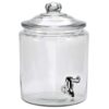 Anchor Hocking 2 Gallon Heritage Hill Beverage Dispenser with Lid (2 piece, all glass, dishwasher safe) Heritage Hill Jar Bev Dispenser 41 51XY g1cMzL